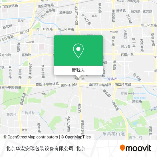 北京华宏安瑞包装设备有限公司地图