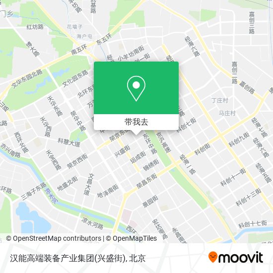 汉能高端装备产业集团(兴盛街)地图