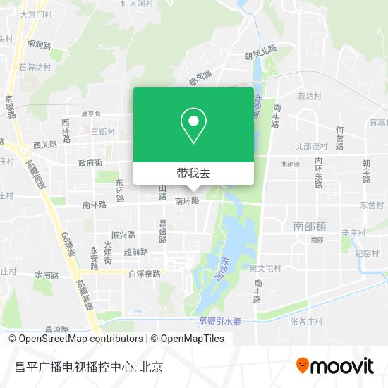 昌平广播电视播控中心地图