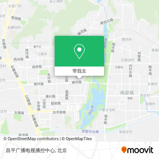 昌平广播电视播控中心地图