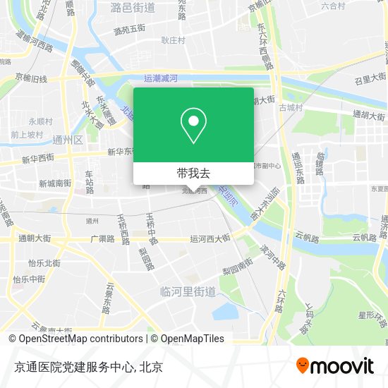 京通医院党建服务中心地图