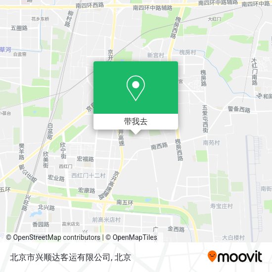 北京市兴顺达客运有限公司地图