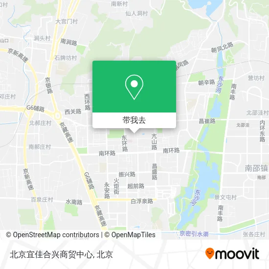 北京宜佳合兴商贸中心地图