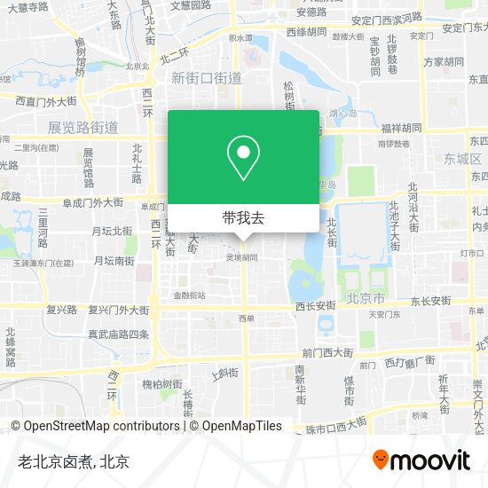 老北京卤煮地图