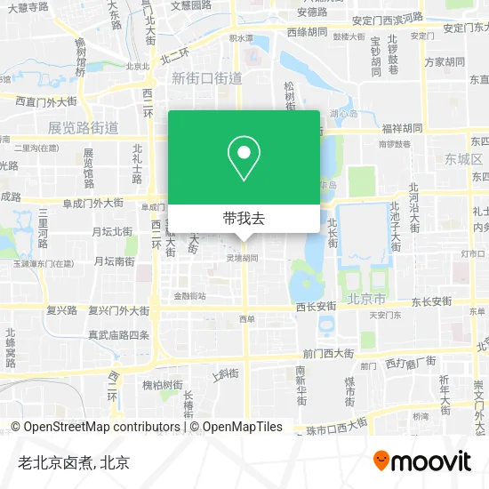 老北京卤煮地图