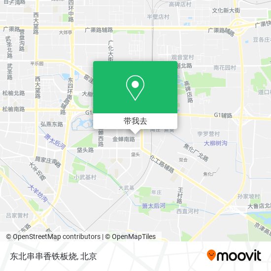 东北串串香铁板烧地图