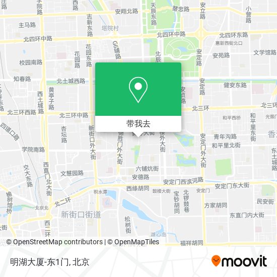 明湖大厦-东1门地图