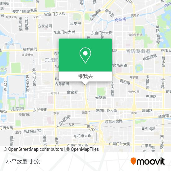 小平故里地图