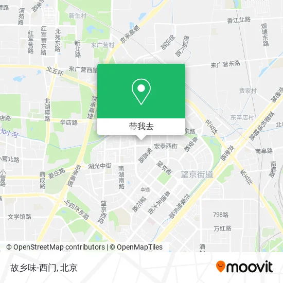 故乡味-西门地图