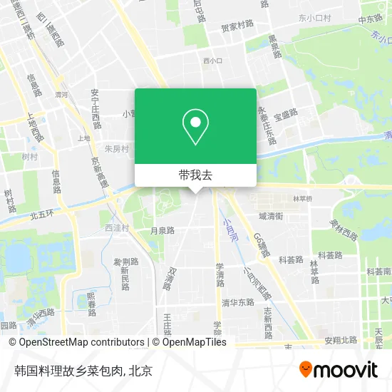 韩国料理故乡菜包肉地图
