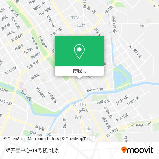 经开壹中心-14号楼地图