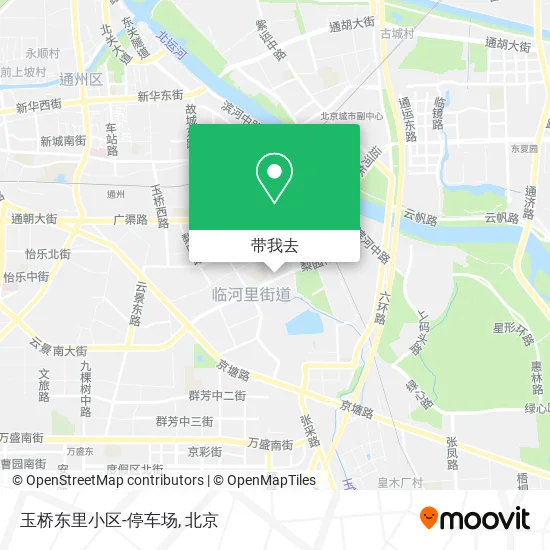 玉桥东里小区-停车场地图