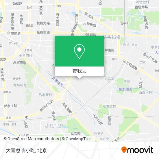 大青忽临小吃地图