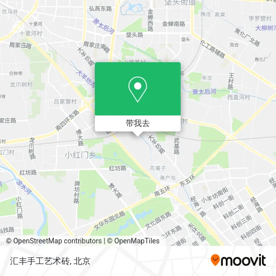 汇丰手工艺术砖地图