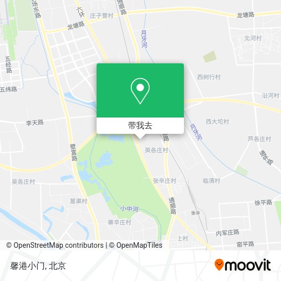 馨港小门地图