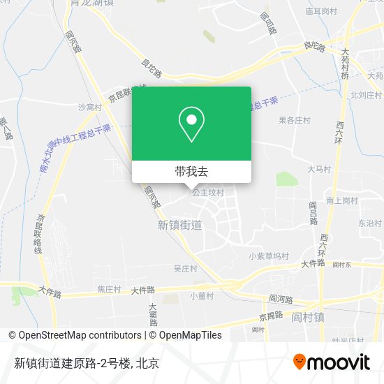 新镇街道建原路-2号楼地图