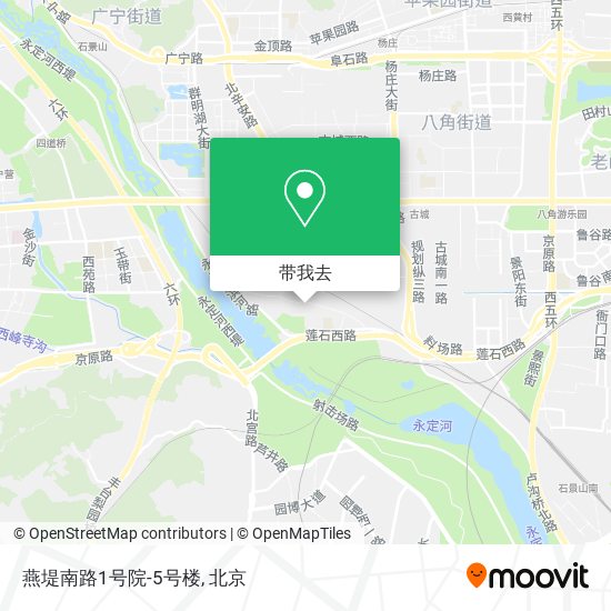 燕堤南路1号院-5号楼地图