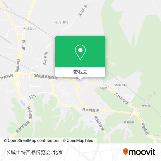 长城土特产品博览会地图