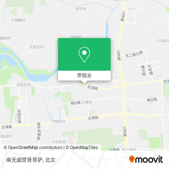 南无观世音菩萨地图