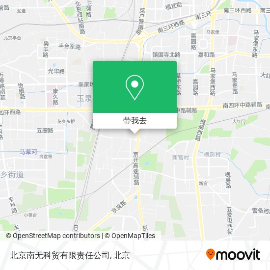 北京南无科贸有限责任公司地图