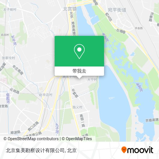 北京集美勘察设计有限公司地图
