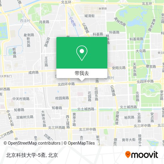 北京科技大学-5斋地图