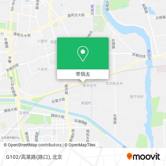 G102/高菜路(路口)地图