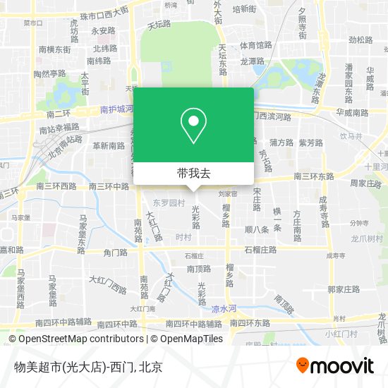 物美超市(光大店)-西门地图