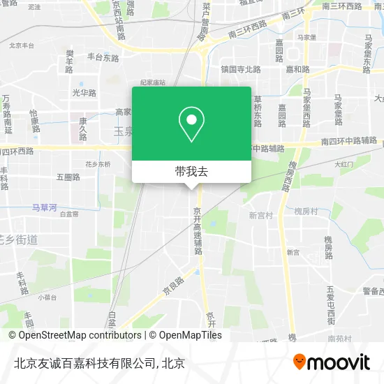 北京友诚百嘉科技有限公司地图