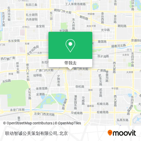 联动智诚公关策划有限公司地图