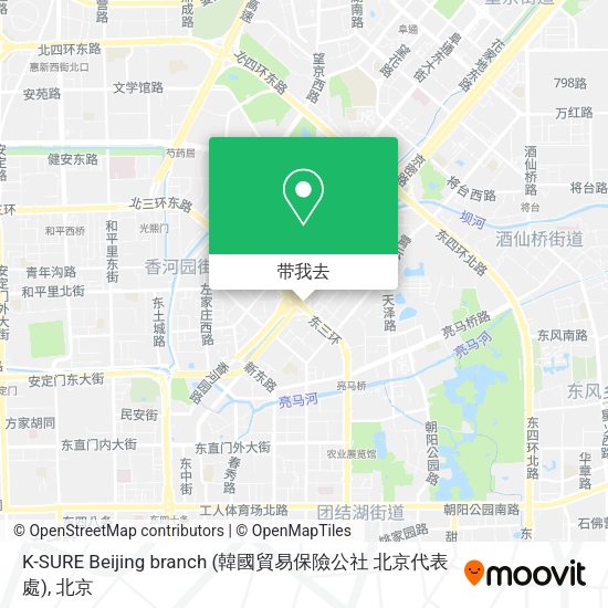 K-SURE Beijing branch (韓國貿易保險公社 北京代表處)地图