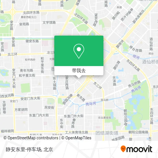 静安东里-停车场地图
