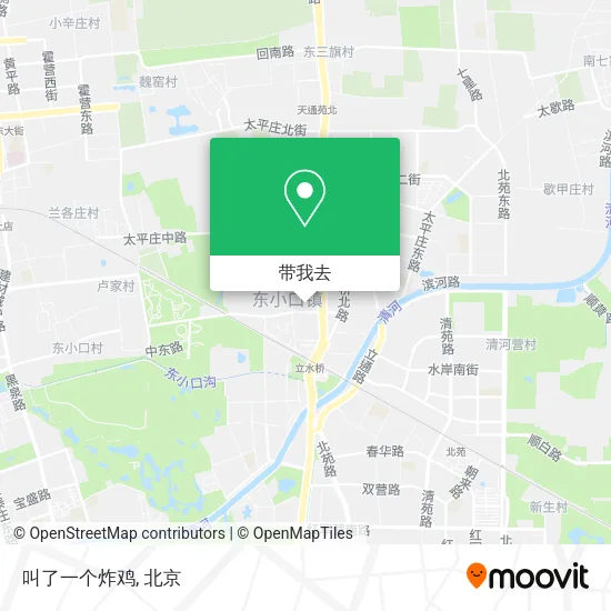 叫了一个炸鸡地图