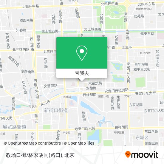 教场口街/林家胡同(路口)地图