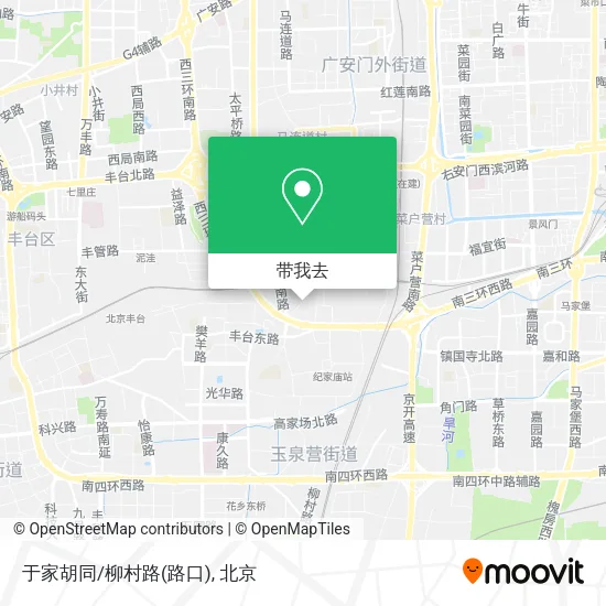 于家胡同/柳村路(路口)地图