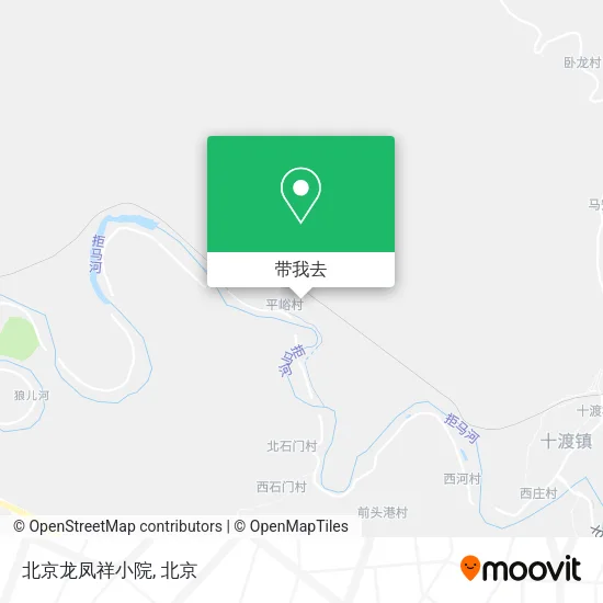 北京龙凤祥小院地图