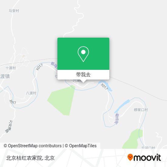 北京桔红农家院地图