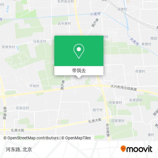 河东路地图