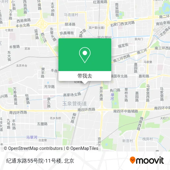 纪通东路55号院-11号楼地图