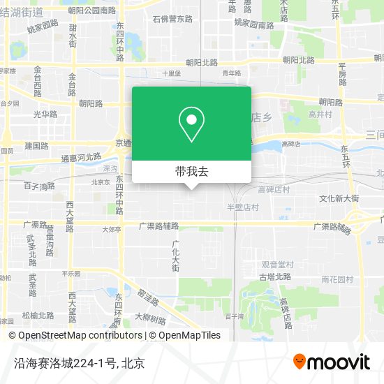 沿海赛洛城224-1号地图