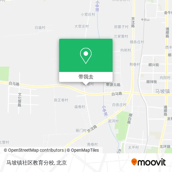 马坡镇社区教育分校地图