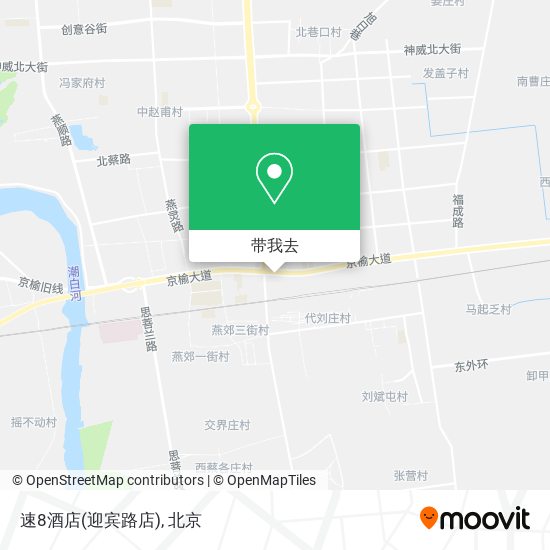 速8酒店(迎宾路店)地图
