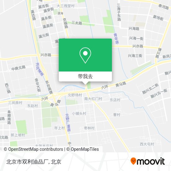 北京市双利油品厂地图