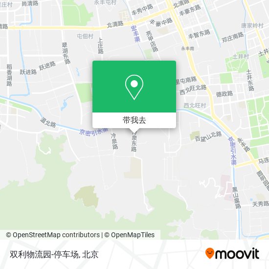 双利物流园-停车场地图
