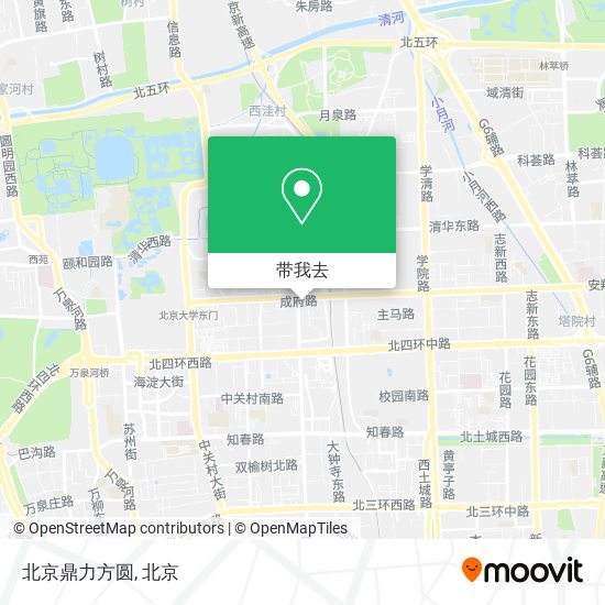 北京鼎力方圆地图