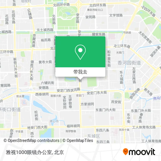 雅视1000眼镜办公室地图