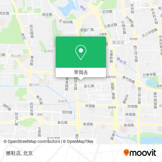 擦鞋店地图