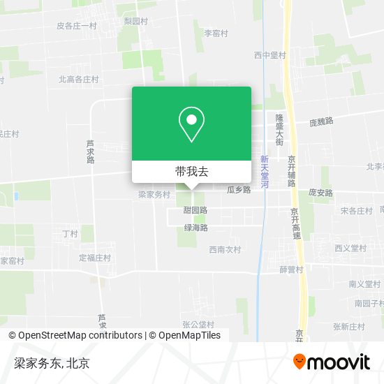 梁家务东地图