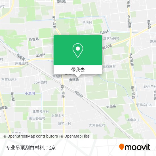 专业吊顶刮白材料地图