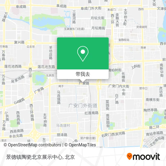 景德镇陶瓷北京展示中心地图